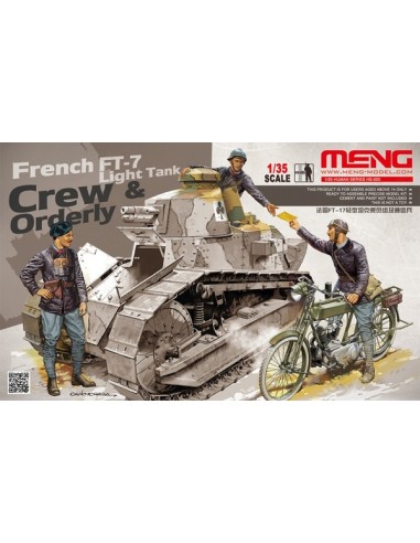 French FT-17 light tank crew & ordery