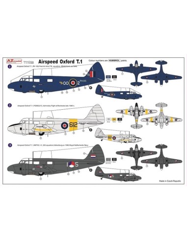 Airspeed Oxford T.1 «Navy» (British twin-engine...