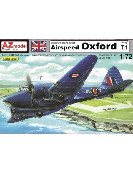 Airspeed Oxford T.1 «Navy» (British twin-engine training aircraft)