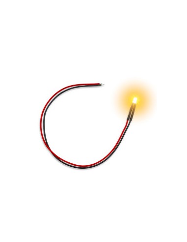 LED PARPADEANTE NARANJA 3mm (10 UNID.)
