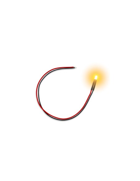 LED PARPADEANTE NARANJA 3mm (10 UNID.)