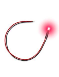 LED PARPADEANTE ROJO 3mm (10 UNID.)