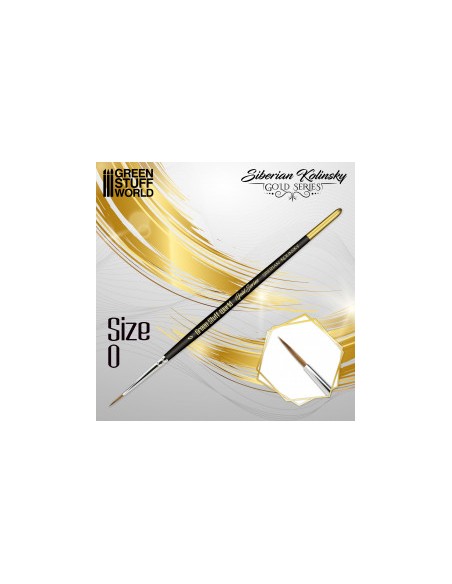 PINCEL KOLINSKY - SERIE GOLD - 0