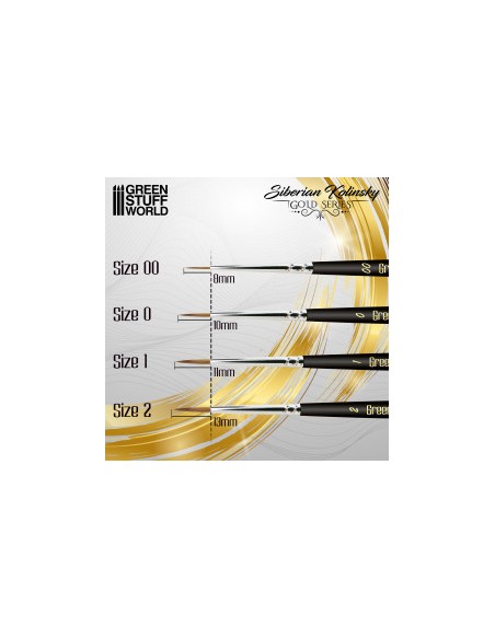 PINCEL KOLINSKY - SERIE GOLD - 2