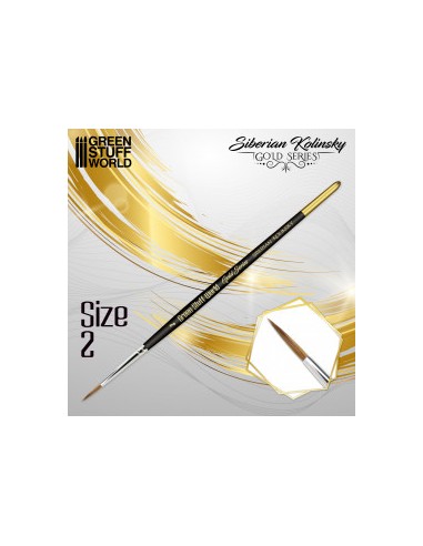 PINCEL KOLINSKY - SERIE GOLD - 2