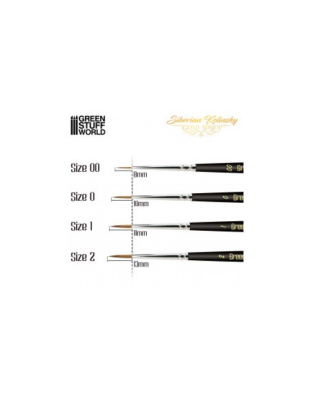 CAJA PREMIUM PINCELES SERIE GOLD - PACK DE 4