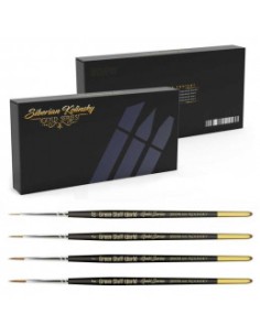 CAJA PREMIUM PINCELES SERIE GOLD - PACK DE 4