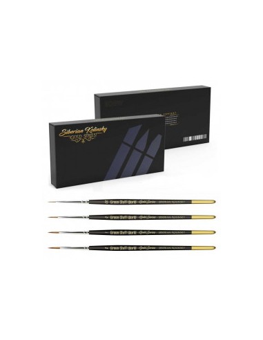 CAJA PREMIUM PINCELES SERIE GOLD - PACK DE 4