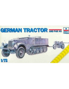 German Tractor and Pak 40 (3 Ton. Half-Track and Pak 40)