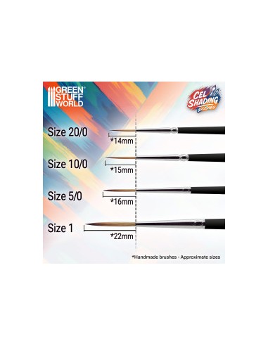 PINCEL SINTETICO CELSHADING 10/0