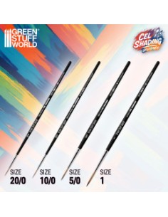 PINCEL SINTETICO CELSHADING PACK DE 4 2