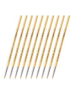 PINCEL SINTETICO TABLETOP - 0 (10 UNID.) 2