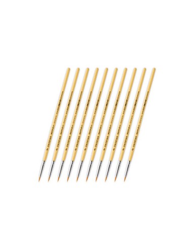 PINCEL SINTETICO TABLETOP - 0 (10 UNID.)