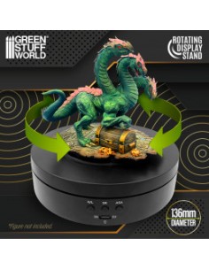 BASE GIRATORIA ELECTRICA 136mm