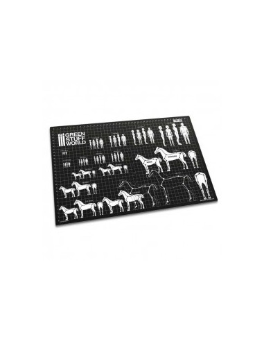 TAPETE DE CORTE PLEGAABLE CON ESCALAS