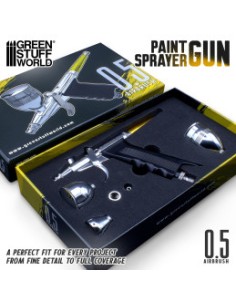 AEROGRAFO CON PISTOLA 0,5 2