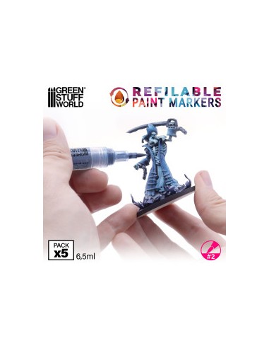 ROTULADORES RECARGABLES  2 (PACK DE 5)