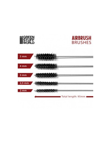 ESCOBILLAS LIMPIEZA AEROGRAFO