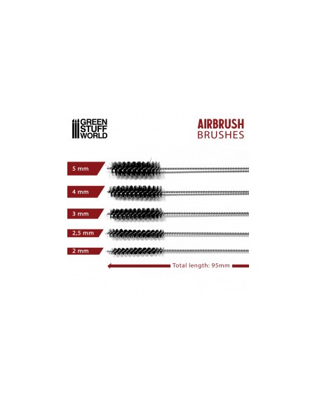 ESCOBILLAS LIMPIEZA AEROGRAFO