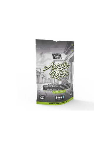 RESINA ACRÍLICA POLVO 500 gr
