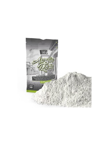 RESINA ACRÍLICA POLVO 500 gr