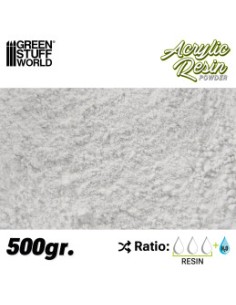 RESINA ACRÍLICA POLVO 500 gr 2