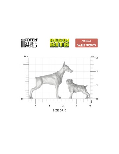 PERROS DE GUERRA 3D 1/35