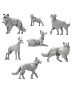 PERROS DE GUERRA 3D 1/35
