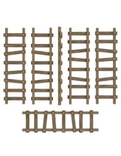 ESCALERAS GRANDES DE MADERA 1/48 - 1/35