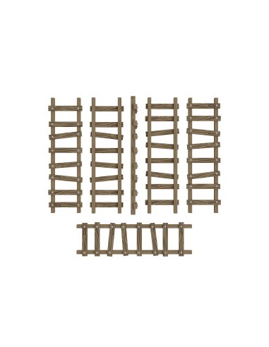 ESCALERAS GRANDES DE MADERA 1/48 - 1/35