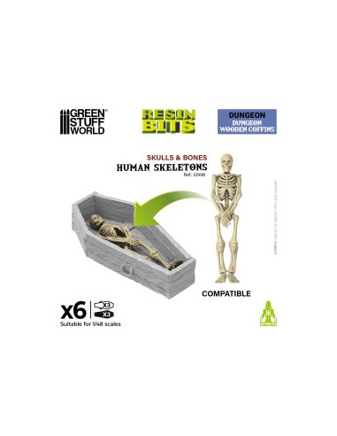 ATAUDES DE MADERA 1/48