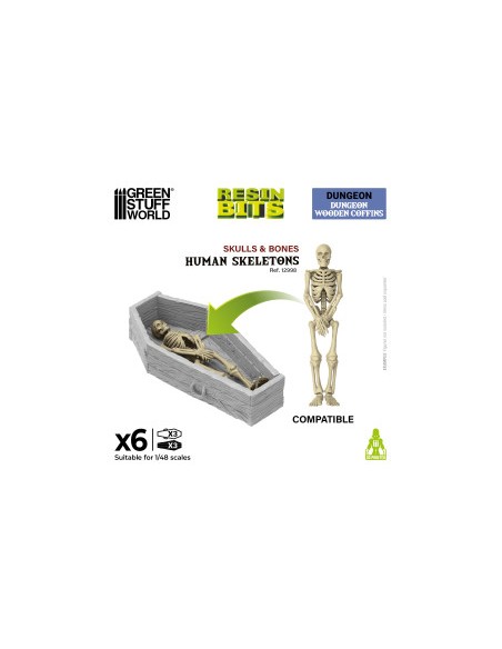 ATAUDES DE MADERA 1/48