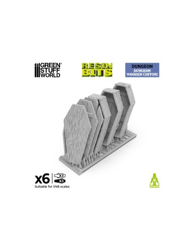 ATAUDES DE MADERA 1/48