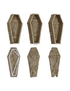 ATAUDES DE MADERA 1/48