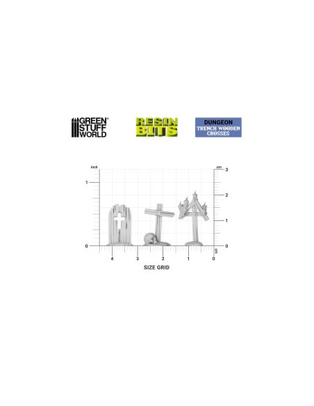 CRUCES DE MADERA PARA TRINCHERAS 1/48 - 1/35