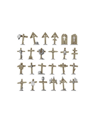 CRUCES DE MADERA PARA TRINCHERAS 1/48 - 1/35