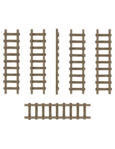 ESCALERAS PEQUEÑAS DE MADERA 1/48 - 1/35