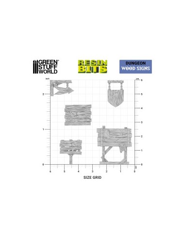 Carteles de Madera 1:48–1:35