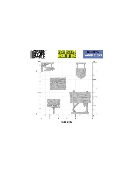 Carteles de Madera 1:48–1:35