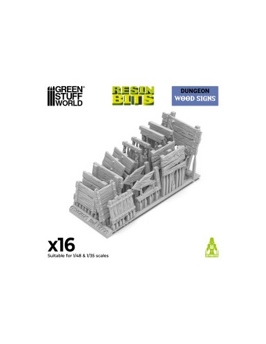 Carteles de Madera 1:48–1:35