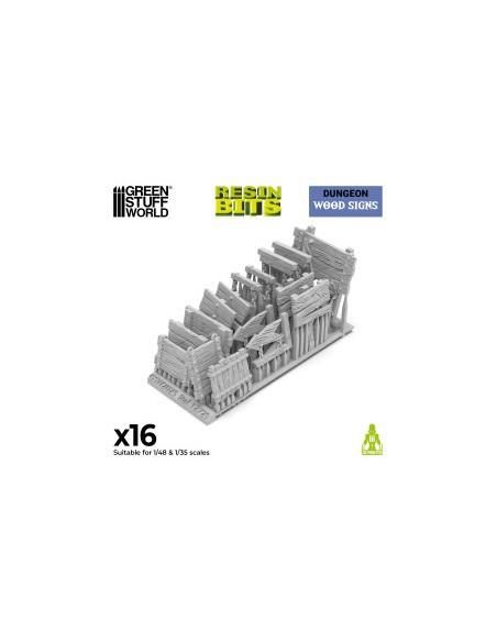 Carteles de Madera 1:48–1:35