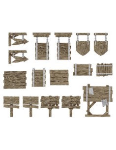 Carteles de Madera 1:48–1:35