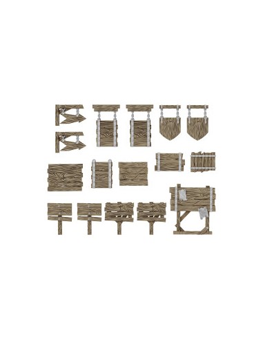 Carteles de Madera 1:48–1:35