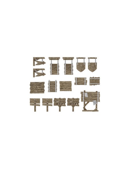 Carteles de Madera 1:48–1:35