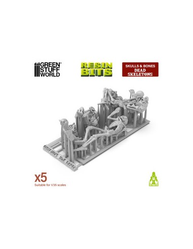 Esqueletos humanos 1:35