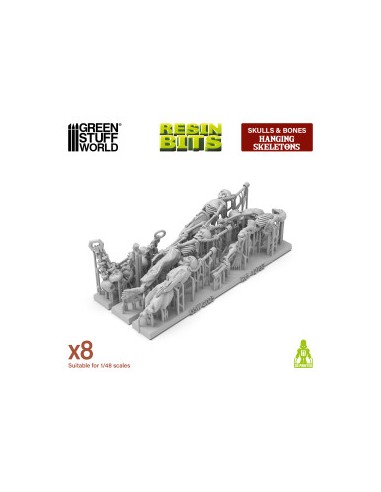 Esqueletos colgantes 1:48