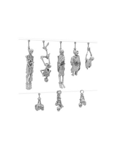 Esqueletos colgantes 1:48