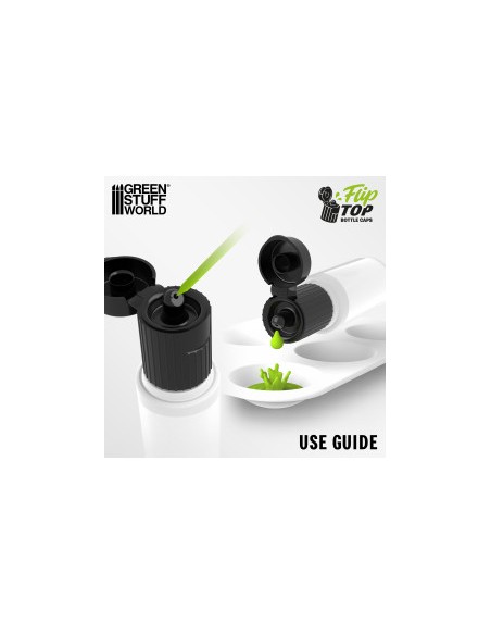 Tapones Gotero Flip-top