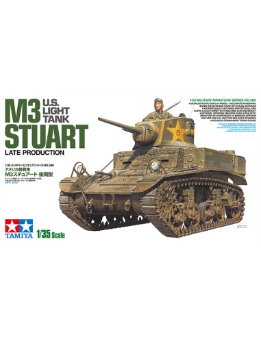US Light Tank M3 Stuart - Late Production