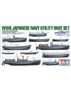Japanese Navy Utility Boat Set WWII